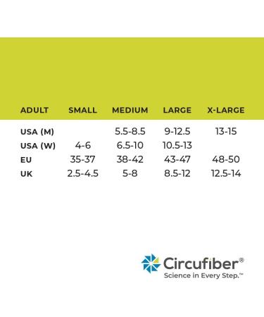 Circufiber Diabetic Crew Socks 3 Pairs - Improve Circulation, Reduce Swelling & Pain, Wide Fit, Non-Binding, Comfortable - Black, Large - Buy Online on GoSupps.com