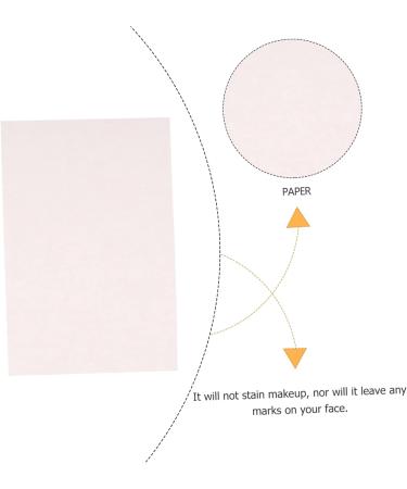 Angoily 2sets Face Oil Blotting Paper Face Oil Tissue Handy Oil Absorbing Tissue Oily Skin Care Paper Nursing Oil Absorbing Tool Clean Oil-Absorbing Paper Oil Absorbing Sheet - Buy Online on GoSupps.com