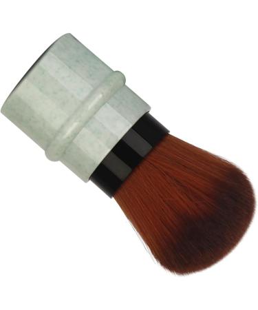 Verdant Touch Foundation Brush Marbling Makeup Foundation Brush Stretchable Handle Powder Blusher Brush for Concealer GreenShort Length - Buy Online on GoSupps.com