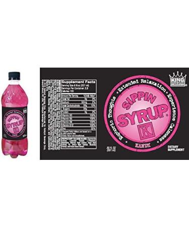 Sippin Syrup Relaxation Beverage 20 Ounce - 12 Pack (Kandy) - Buy Online on GoSupps.com