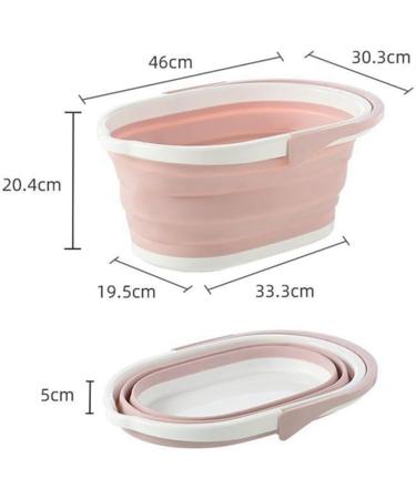 Fattoz 1 Pcs Blue Outdoor Cleaning Plastic Bucket Clothing Storage Bucket Debris Sorting Accessories - Buy Online on GoSupps.com