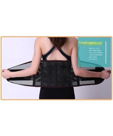 Back Brace Lumbar Support Lower Back Brace Double Pull Back Support Belt Breathable Posture Corrector Adjustable Waist Belt(Pink X-Large) X-Large Pink - Buy Online on GoSupps.com
