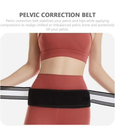 Healeved Pelvic Correction Belt | Postnatal Support & Sacroiliac Brace for Women | Tummy Control Corset & Girdle Support Band - Buy Online on GoSupps.com