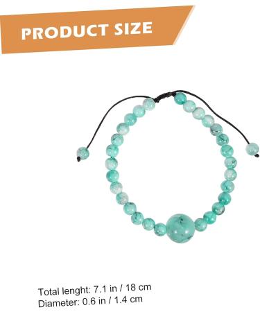 Doitool Handmade Motion Sickness Relief Bracelet Set - 24pcs Glass Beaded Bracelets for Women - Adjustable and Delicate Travel Decor - Assorted Colors - Buy Online on GoSupps.com