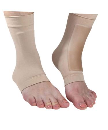 Buy NOLITOY 2 Pairs Skate Ankle Sleeves - Gel Jacket for Heel Support | International Shipping Available - Buy Online on GoSupps.com