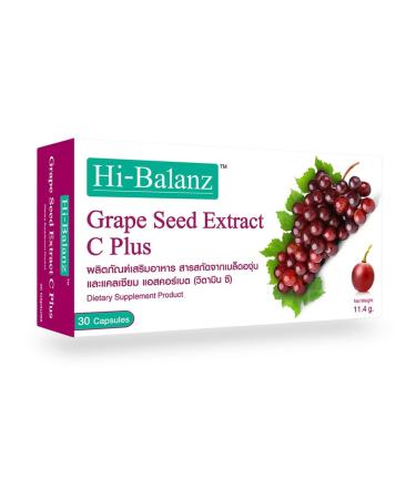 Hi-Balanz Grape Seed Extract C Plus 30 Capsules