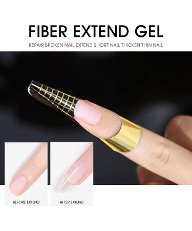 Beautilux Fiberglass Gel 55g UV Led Nail Extension Fiberglass for Repairing Broken Nails and Nail Care Fibreglass Gel - Buy Online on GoSupps.com