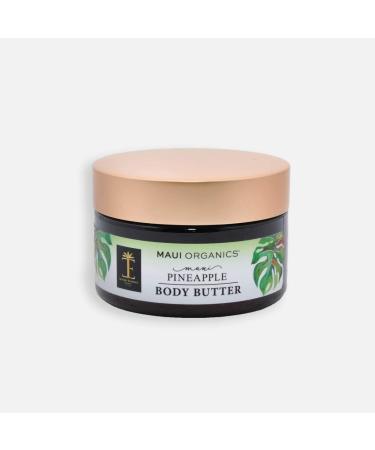 Maui Organics Shea Cocoa Body Butter (4 Ounce Maui Pineapple)