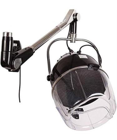 900W Wall Mounted Hair Dryer Adjustable Hood Swing Arm Salon Hairdresser Timer Temperature with Heating Element for Quick Drying Hair - Buy Online on GoSupps.com