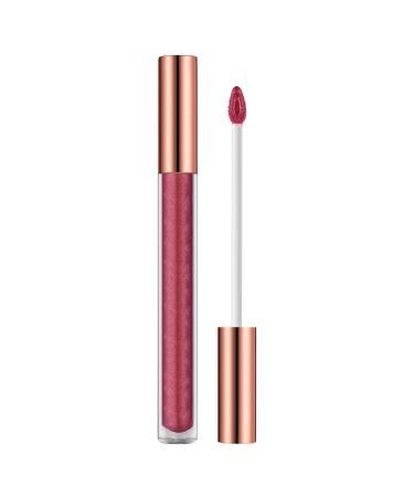 Lip Plumping Gloss, Professional Makeup Lip Oil, Shiny & Moisturizing Lip Gloss, Glitter Lip Gloss, Moisturizing Liquid Lipstick, Glossy Lip Oil (#04, m)