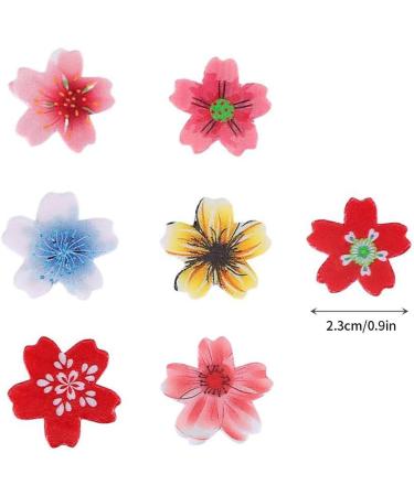 Small Flower Cupcake Decoration Wooauto Cake Flower Topper Edible Flowers Edible Flowers Paper Cake Decoration Birthday Party Food Decorations One Size 440pcs - Buy Online on GoSupps.com