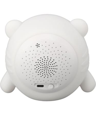 Rechargeable BT White Noise Alarm Clock - 17 Volume Levels Digital Display Snooze Mode USB Charging for Adults Kids & Babies - Buy Online on GoSupps.com