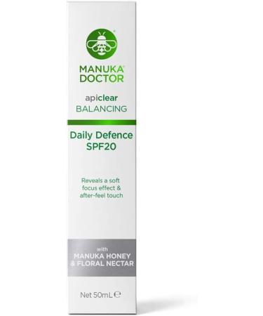 Manuka Doctor Apiclear Daily Defence SPF20 - Buy Online on GoSupps.com
