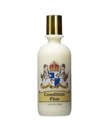 Crown Royale Condition Plus Dog Conditioner Ready-to-Use, Add Needed Moisture, Keeps Coat from Matting, for Fine and Medium Coats, Made in USA, 8 oz
