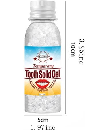 Iunser Plastic Tooth Adhesive - Temporary Tooth Replacement & Filling | Silver Cleaning Device (One Size) - International Shipping Available - Buy Online on GoSupps.com