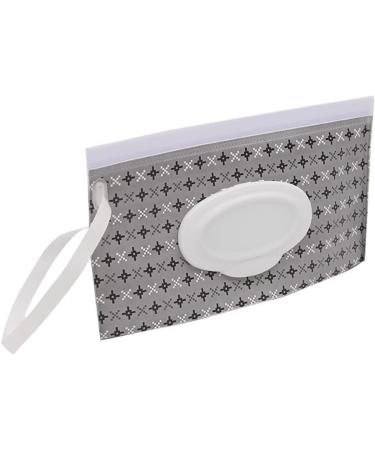 Reusable Self-Closing Wet Cloth Bag - Ideal for Face Towels Makeup Remover and Flusable Toilet Towels | Eco-Friendly & Travel-Friendly - Buy Online on GoSupps.com