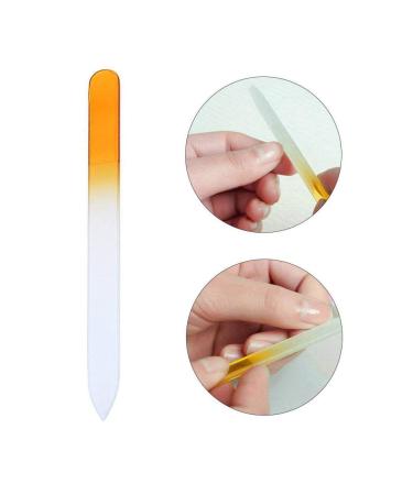 Lifextol 6 Colors Glass Nail Files Kit - Nail Art Design and Manicure Set for Salon and Home - Buy Online on GoSupps.com