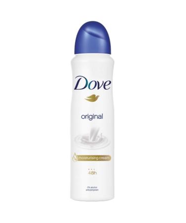 Dove Original Aerosol AntiPerspirant Deodorant 150ml Pack of 3