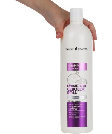 Thader Th Pharma Shampoo with Red Onion Extract 1000 ml - Buy Online on GoSupps.com