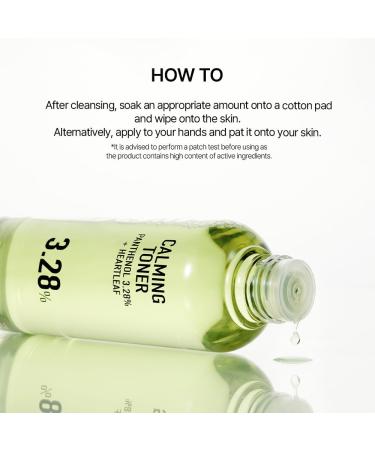 Parnell Panthenol 3.28% Heartleaf Calming Toner (6.76 Fl Oz / 200ml) | Korean Hydrating Toner with B5 Heartleaf & Centella | Ceramide & Hyaluronic Acid for Soothing Redness - Buy Online on GoSupps.com