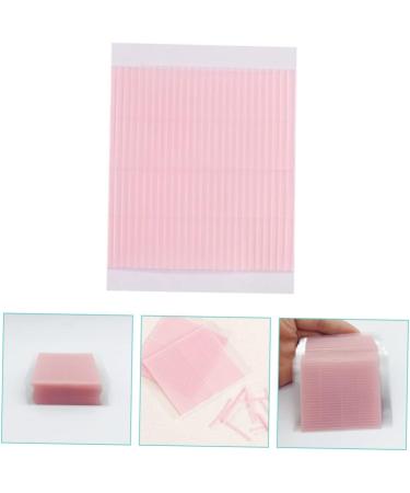 Healeved 24 Sheets Double Eyelid Beauty Stickers Adhesive Eyelid Sticker Double Eye Shaping Stickers Double Eyelid Stickers Stickers Pink Fiber Material Woman Eyes Decorate - Buy Online on GoSupps.com