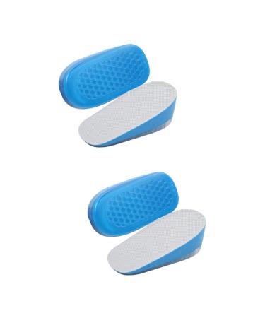 Gatuida 2 Pairs Heel Lifts Mens Insoles Shoes Lifting Insoles Elevator Insoles Height Increase Insole Shoe Lift Inserts Shoe Inserts Foot Care Insoles Half Shoe Invisible