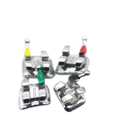 Braces Kit -200pcs/Box Bondable Metal Brackets For Teeth 0.022 Slot With 3 Hook (Standard Roth) - Buy Online on GoSupps.com