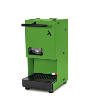 New Aroma Ego Model Pod Coffee Machine + 150 Emporio du Caffe Blend Strong Pods (Green)
