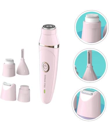Beavorty 5-in-1 Electric Razor & Face Cleaning Brush for Women | Professional Facial Trimmer & Hair Removal Tool - 3pcs Set - Buy Online on GoSupps.com
