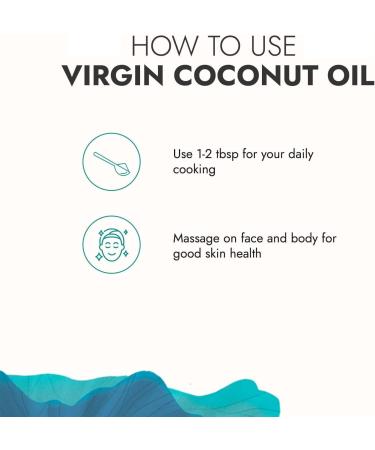 Red Carpet Kerla Virgin Cold-Pressed Coconut Oil 100% Pure Organic & Edible for Cooking Skin & Hair Health Oil Pulling 500 ml - Buy Online on GoSupps.com