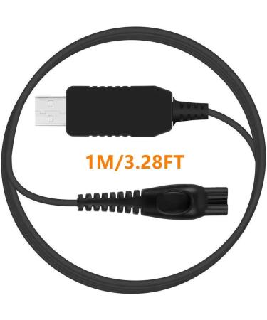4.3V Charger Cable for Philips Norelco OneBlade Razor | USB Replacement Power Cord for Electric Shavers - Compatible with A00390 QP2520/90/70 RQ320 RQ328 RQ330 RQ331 | Accessories 1 Count - Buy Online on GoSupps.com
