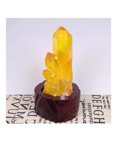1PC Beautiful Crystal Cluster Angel Titanium Quartz Crystal Rainbow Specimen Reiki Stones JZIGTDEM