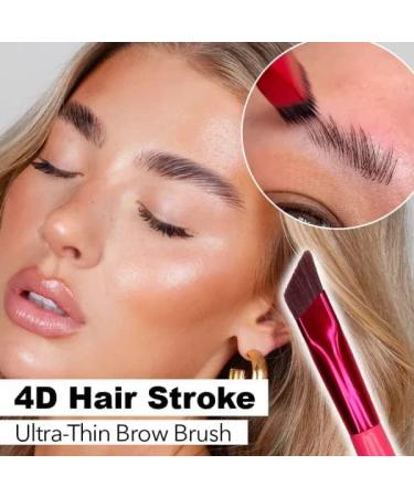 Lovelycat 4D hair pencil eyebrow pencil ultra-thin 4D hair pencil professional angle Makeup brush ultra-thin eyebrow pencil (Dark Brown) - Buy Online on GoSupps.com