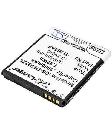 SPANN Battery Replacement for TCL J160 MW40 MW40CJ MW40V MW40VD S710 S800 Part No: CAB32E0000C1 CAB32E0002C1 TLiB32E TLiB5AF 3.7V