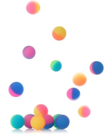 WELLGRO Flummi Frost 24 mm - Colorful Bouncy Balls for Party Favors | Selectable Quantity - 15 Pieces - Buy Online on GoSupps.com