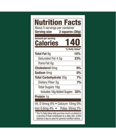 Ghirardelli Dark Chocolate Mint Filled Squares - 5.32oz (Pack of 3) | Gourmet Mint Chocolates - Buy Online on GoSupps.com