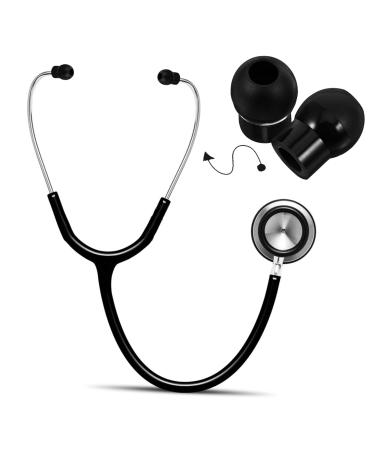 GLEAVI Replacement Ear Tips for Ear Buds - Durable Black Diaphragm Parts (1.50x1.00x1.00CM) - International Shipping Available - Buy Online on GoSupps.com