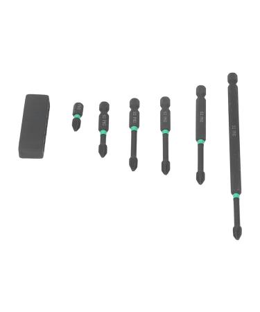 Screwdriver Bit Set Screwdriver Bit Set Strong Magnetic 6 Piece Replacement Non-Slip Fine Tooth for Woodworking