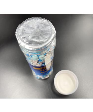 Sprinkles Blue Silver White edible pearls 120g/ 4.2oz mix Cake sprinkles for cake decorating Jimmies Cupcake Manvscakes Traditional Christmas Metallic Confetti Thanksgiving Autumn Holiday - Buy Online on GoSupps.com