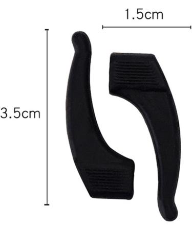 Willwa Anti-Slip Brass Glasses Accessories - Silicone Handle Temple Tips (Blue 35x15mm) for Secure Fit - Buy Online on GoSupps.com