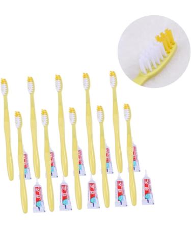 20 Pcs Toothbrush Travel Set - Built-in Toiletries (2 Packs) | Perfect for International Travel - Buy Online on GoSupps.com