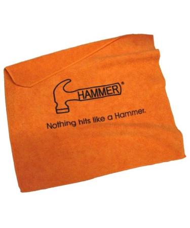 Hammer Bowling Microfiber Towel- Orange