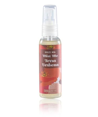 Dolce Mia | Mist Me | Terra Verbena Fragrance | Body Mist & Perfume Pick Me Up | 2 oz