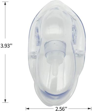 Pediatric Oxygen Mask 5 Pack with 7ft Tube - DEHP & Latex-Free Material - Size M - Buy Online on GoSupps.com