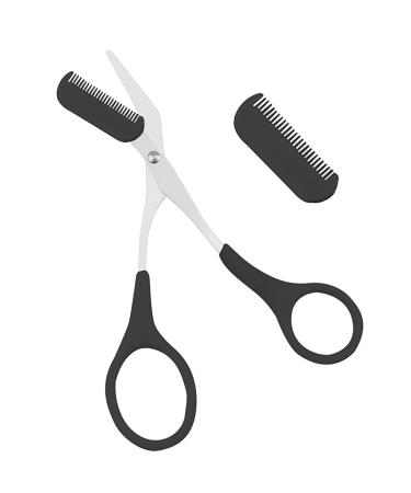 Eyebrow scissors for men eyebrows scissors eyebrow trimmers scissors scissors to trim eyebrows for eyebrows professional precision eyebrow trimmer scissors with comb