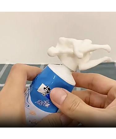 GLazzy Funny Pooping Toothpaste Cap Squeezer Dispenser - Unique Bathroom Accessory | 1pcs White - Buy Online on GoSupps.com