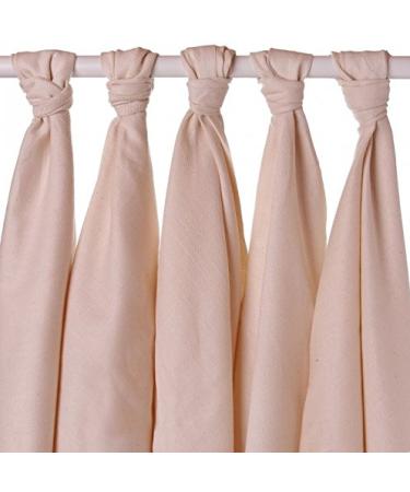 xkko cotton diapers Bird Eye 70x70 cm organic cotton set of 5