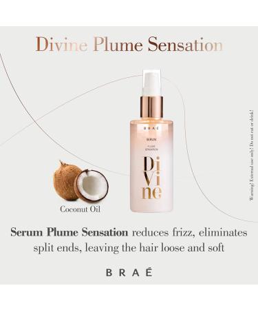 Divine Plume Sensation Anti-Frizz Hair Serum - Smooth & Silky 2.02 fl. oz - Buy Online on GoSupps.com