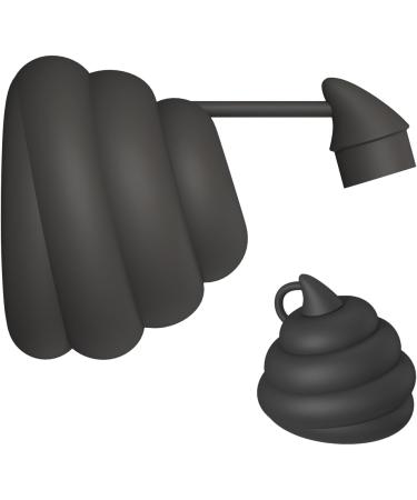 Funny Toothpaste Cover - Creative Dog Toothpaste Toppers Squeezer | Multifunctional Self Closing Toothpaste Caps Odorless Toothpaste Dispenser Caps for Kids Adults Hudhowks Black - Buy Online on GoSupps.com