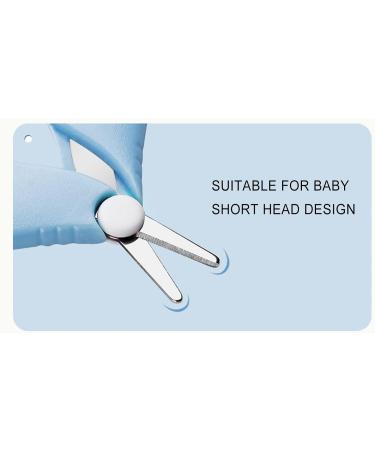Kids Nail Set Stainless Steel Round Tweezers Prevent Accidental Injury Safe Feeding Kids Nail File Bedroom Storage Box - Buy Online on GoSupps.com